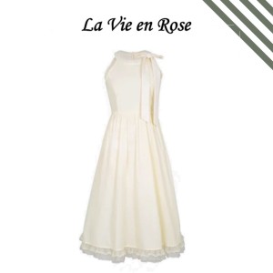 LACE-UP DRESS